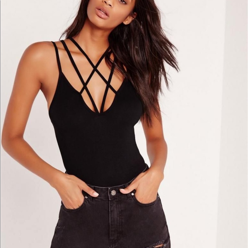 Missguided Multi Strap Bodysuit